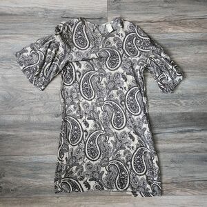 H&M • Paisley Print Cocktail Mini Dress